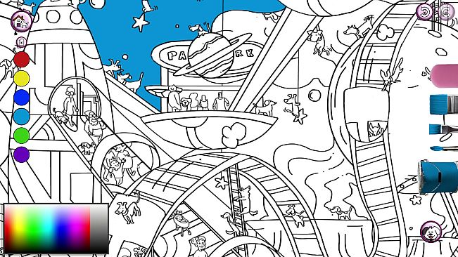 101 Cute Playland Dogs: Find & Paint