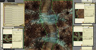 Fantasy Grounds - Pathfinder RPG - Flip-Tiles - Haunted Woodlands Expansion