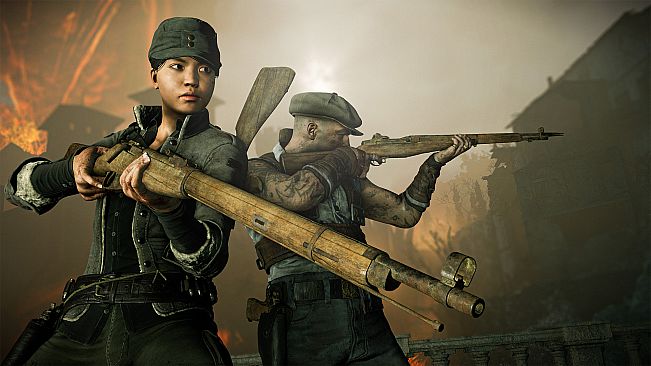 Zombie Army 4: Desert Damaged Weapon Skins