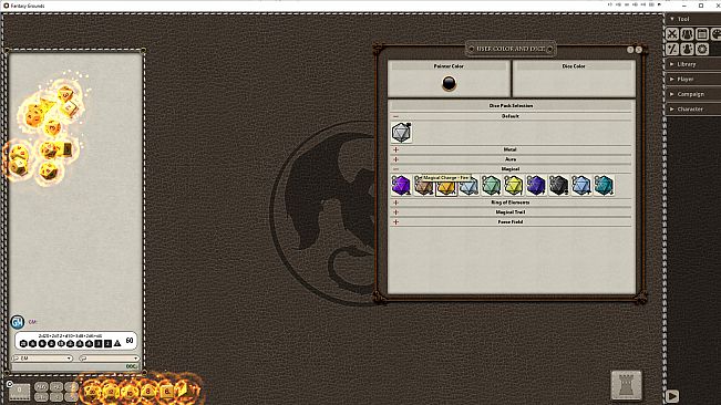 Fantasy Grounds - Magical Dice Pack