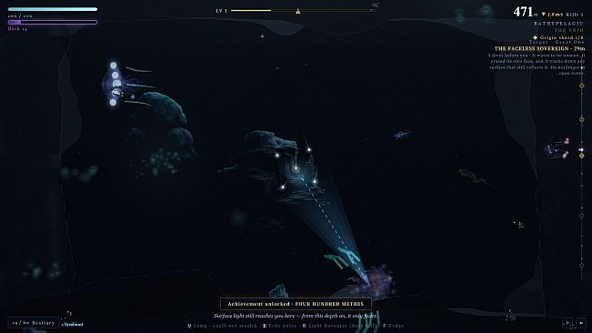 Echo in the Lightless Deep