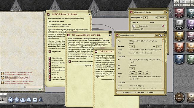 Fantasy Grounds - Mini-Dungeon #011: Buta No Shiro (PFRPG)