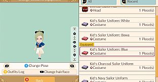 Summer Sailor Set - WorldNeverland - Daily Life in the Elnea Kingdom - Another Life Adventure