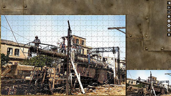 Pixel Puzzles WW2 Jigsaw - Pack: German Railway Guns