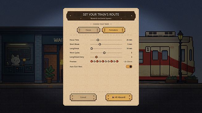Focus Train: Lofi Journey