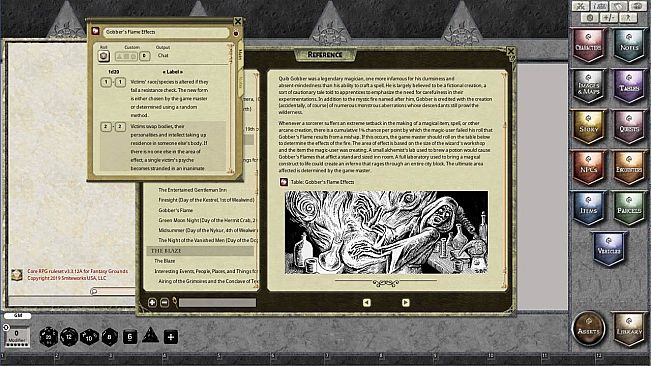 Fantasy Grounds - The Adventurer’s Almanac