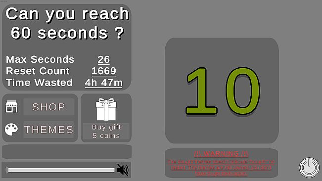 Can you reach 60 seconds