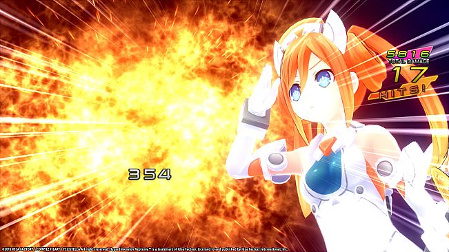 Hyperdimension Neptunia Re;Birth1 Uzume Battle Entry