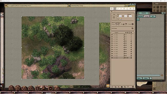 Fantasy Grounds - FG Completed Maps Pack 5