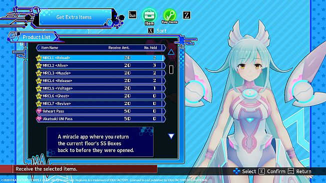Neptunia Virtual Stars - Deluxe Item Pack