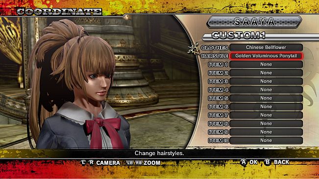 Voluminous Ponytail & Golden Voluminous Ponytail