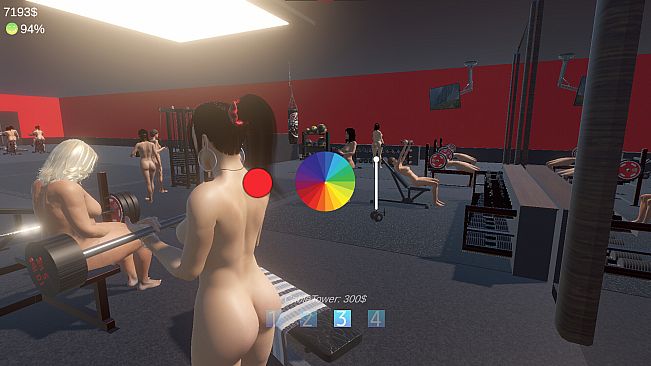 Hot Girls Gym - Nudist Gym Manager