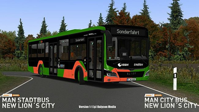 OMSI 2 Add-on MAN Stadtbus New Lion's City