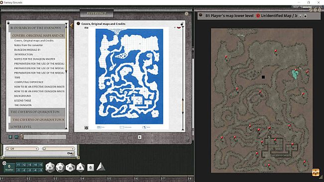 Fantasy Grounds - D&D Classics: B1 In Search of the Unknown (Basic)