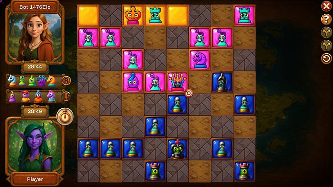 Choc Tactic 4 Chess Master - Witty Alien Gambit