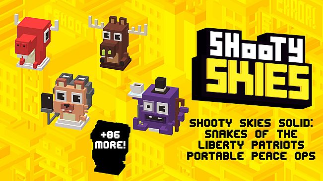 Shooty Skies Solid: Snakes of the Liberty Patriots Portable Peace Ops - Ghost Babel Pack