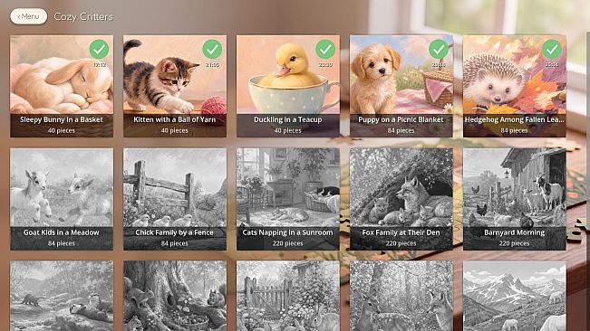 Puzzle Peace - Cozy Critters Pack