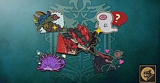 Monster Hunter: World - Sticker Set: Classic Monsters Set