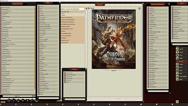 Fantasy Grounds - Pathfinder RPG - Campaign Setting: Osirion, Legacy of Pharaohs