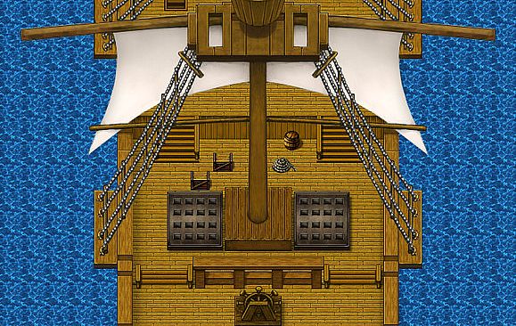 RPG Maker VX Ace - Pirate Ship Tiles