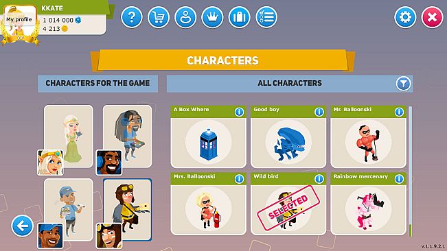 Business tour. Crazy Heroes: Wild bird