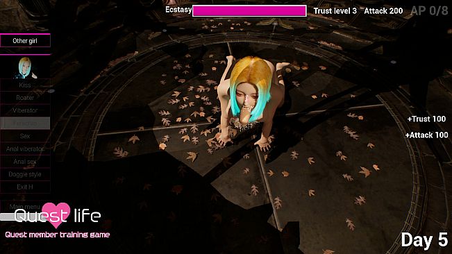 Quest Party Life - Kumiko and Doggie style pack.