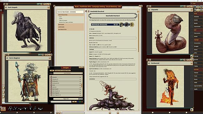 Fantasy Grounds - Pathfinder RPG - Campaign Setting: Occult Bestiary