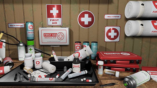 GameGuru MAX Modern Day Mini Kit - First Aid