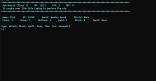 Nick's Text Adventure