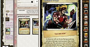 Fantasy Grounds - Savage Worlds Adventure Deck