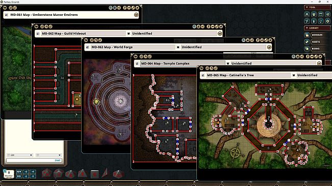 Fantasy Grounds - Mini-Dungeons Bundle #061-065