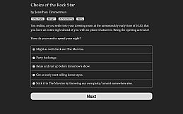 Choice of the Rock Star