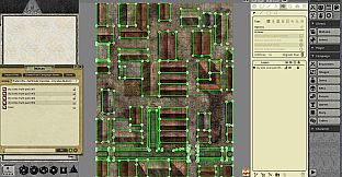 Fantasy Grounds - Pathfinder RPG - Pathfinder Flip-Mat: City Sites Multi-Pack