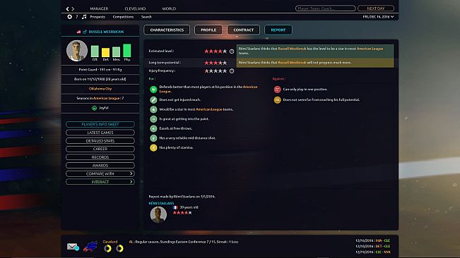 Pro Basketball Manager 2017