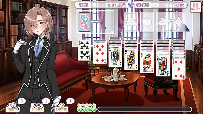 Otoko Cross: Pretty Boys Klondike Solitaire