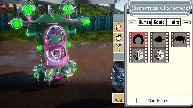 SQUIDS FROM SPACE - Officer's Commission