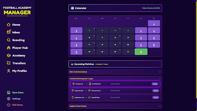 Football Academy Manager