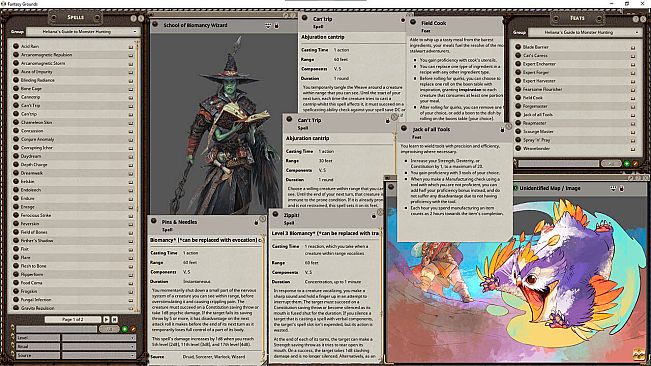 Fantasy Grounds - Heliana's Guide to Monster Hunting