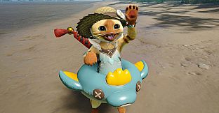 Monster Hunter Rise - "F Summer" Palico layered armor set