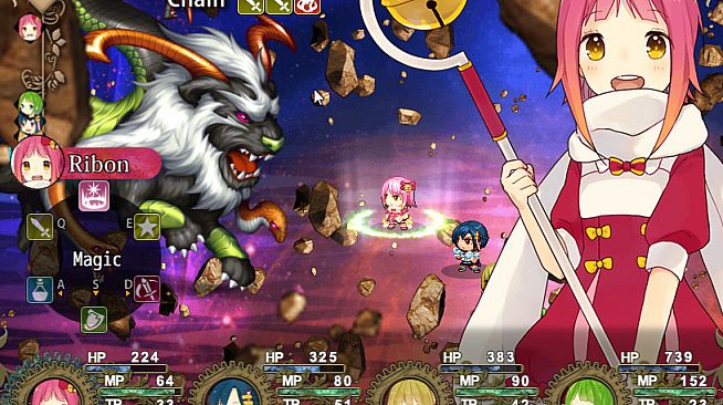 Magical girl's labyrinth