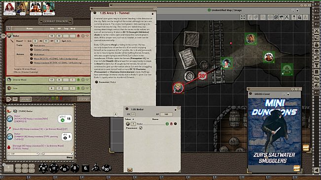 Fantasy Grounds - Mini-Dungeons Bundle #201-205