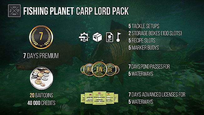 Fishing Planet: Carp Lord Pack