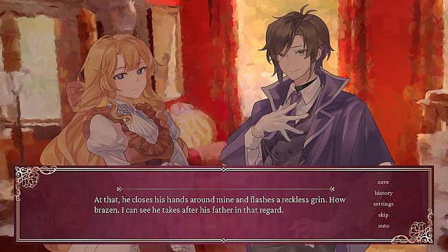 Crimson Waves on the Emerald Sea: Amaranthine Moon