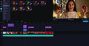 Movavi Video Editor Plus 2021 Effects - Christmas Party Set