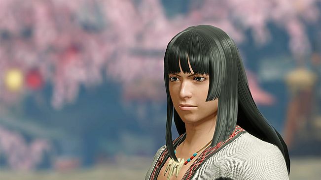 Monster Hunter Rise - "Elegant" hairstyle
