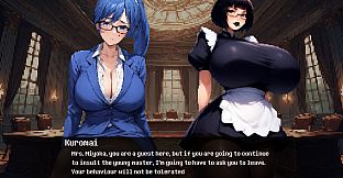 Dominated by: Yandere Goth Maid