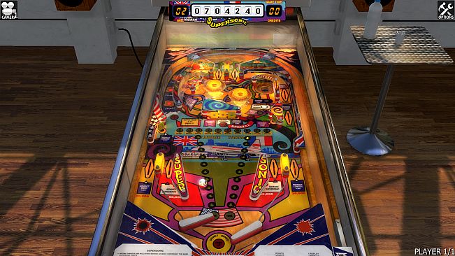 Zaccaria Pinball - Supersonic Table