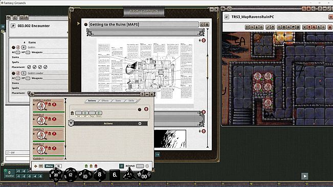 Fantasy Grounds - D&D Classics: TRS3 Assault on Raven's Ruin (1E)