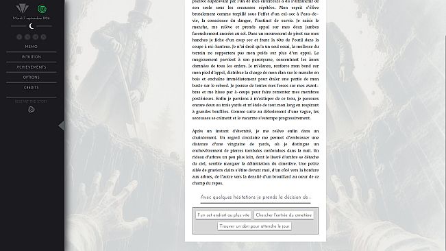 Maximilien — A Psychological Horror Interactive Novel