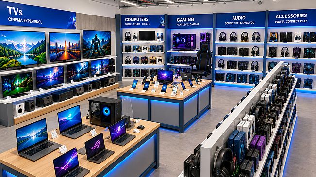 Tidy Up: Electronic Store Simulator